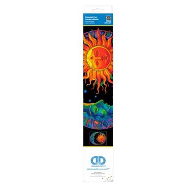 KIT BRODERIE DIAMANT NEON NOIR - CELESTIAL PAIR