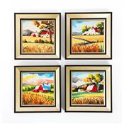 KIT BRODERIE DIAMANT MINI DOTZ - COUNTRYSIDE VIEWS - PACK 4 DESSINS