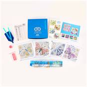KIT BRODERIE DIAMANT MINI DOTZ - BUTTERFLY MOODS - PACK 4 DESSINS