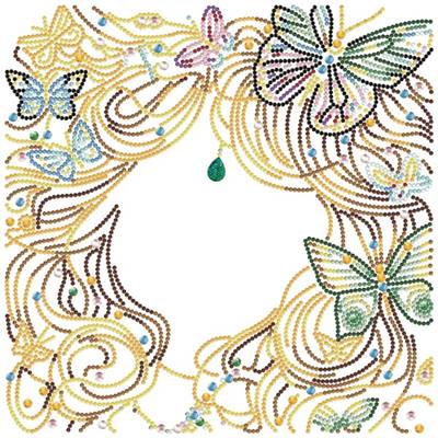 KIT BRODERIE DIAMANT DOTZ - PIXIE AVEC CADRE