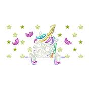 COFFRET ACTIVITE BRODERIE DIAMANT DOTZIES - ROSE LICORNE - 6 PROJETS