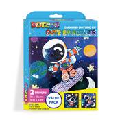 KIT BRODERIE DIAMANT DOTZ BY NUMBER - JEU DANS L'ESPACE