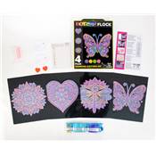 KIT BRODERIE DIAMANT DOTZIES FLOCK - 4 MANDALAS