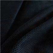 TISSU FILET OU MESH COTON BIO - NOIR - 165 CM 