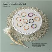 BAGUES EN PERLES - 25 PROJETS A CREER ET A PORTER EN TOUTES OCCASIONS