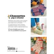 CHAUSSETTES POP A TRICOTER - 25 MOTIFS JACQUARD EN COULEURS