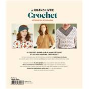 LE GRAND LIVRE DU CROCHET - VETEMENTS ET ACCESSOIRES - 50 MODELES