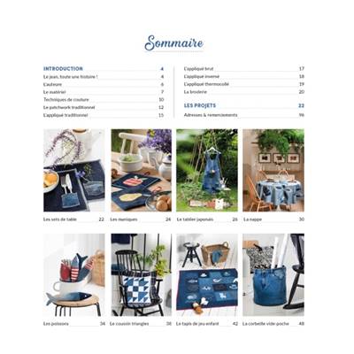 CREATIONS EN JEANS - 20 PIECES A COUDRE 