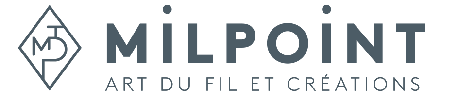 Logo milpoint art du fil et cration