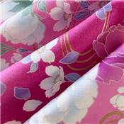 TISSU JAPONAIS NAKA FABRICS - 1400-A - 100% COTON SATINE - 110 CM