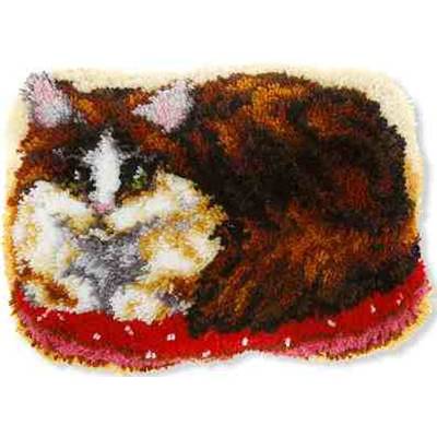 KIT COUSSIN POINT NOUE 37.5 X 47.5 CM - CHAT SUR COUSSIN