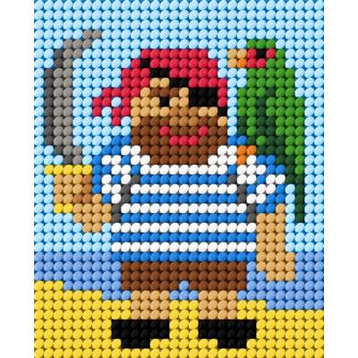 KIT DEMI POINT ENFANT 17 X 20,5 CM - LE PIRATE