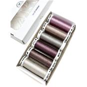 PACK 6 NUANCES SOIE 1003 - AMETHYSTE