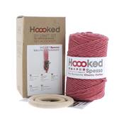 KIT SUSPENSION PORTE-PLANTE MACRAMÉ BALI - HOOOKED - CORAL