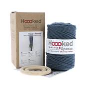 KIT SUSPENSION PORTE-PLANTE MACRAMÉ BALI - HOOOKED - PETROL