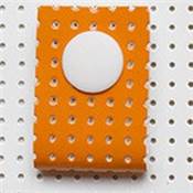 PRESSION A LA MAIN 13MM - SACHET DE 6 - PLASTIQUE BLANC