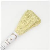 FIL SASHIKO LAME UNI - COL SL7 - JAUNE - LOT 6 ECH. DE 40 M