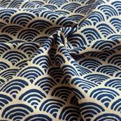 TISSU JAPONAIS SEVENBERRY 88220 1.2 - 100% COTON - 110 CM