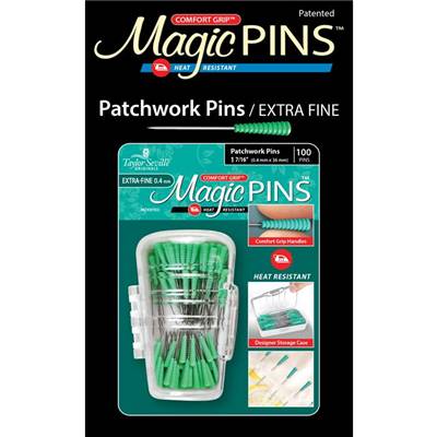 EPINGLES A PATCHWORK "EXTRA FINE" MAGIC PINS - BOITE DE 100 