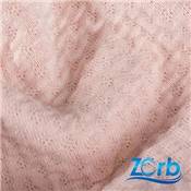 SUPER ABSORBANT ZORB® 3D COTON BIO MD - 150CM - ROSE