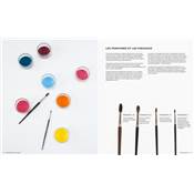L'ATELIER DE PEINTURE SUR SOIE - TECHNIQUES ET CREATIONS + 10 PATRONS