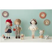 POUPEES RETRO AU CROCHET - 9 POUPEES & 4 PETITS COMPAGNONS