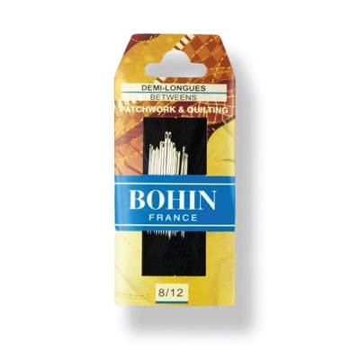 AIGUILLES A COUDRE DEMI LONG A1/2F N°8/12 - POCHETTE DE 20AIG