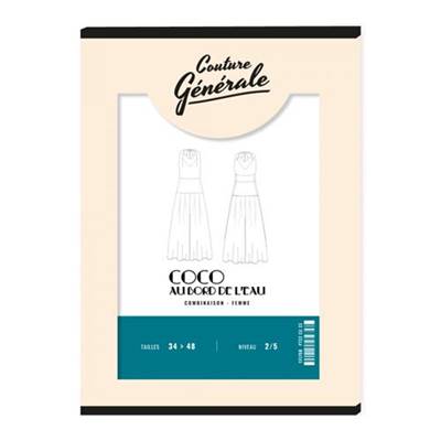 PATRON COUTURE GENERALE COMBINAISON - COCO AU BORD DE L'EAU