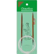 AIGUILLES CIRCULAIRES FIXES BAMBOU CHIAOGOO - 100 CM - N°6.5