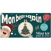 MINI KIT POINT DE CROIX - MON BEAU SAPIN !