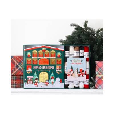 COFFRET CALENDRIER DE L'AVENT - POUPEES & AMIGURUMIS AU CROCHET