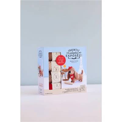 COFFRET CROCHETEZ ADOPTEZ EXPOSEZ ! MARCEL LE TECKEL