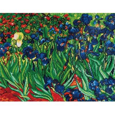 KIT BRODERIE DIAMANT - LES IRIS - VAN GOGH