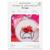 FRENCH'KITS - BRODERIE DÉCORATIVE - FRIDA