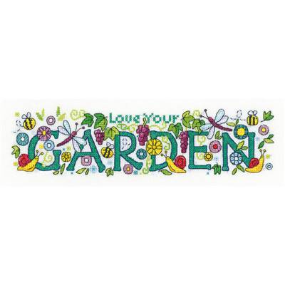 KIT POINT DE CROIX LOVE YOUR GARDEN (A)