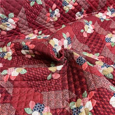 TISSU MATELASSE KURENAI 13100-3B - COTON-POLYESTER  - 110 CM 