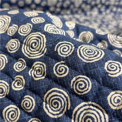 TISSU MATELASSE KURENAI 36560-5A - COTON-POLYESTER  - 110 CM 