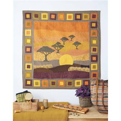 L'AFRIQUE EN PATCHWORK - 10 QUILTS INEDITS