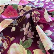 TISSU JAPONAIS NAKA FABRICS - 1400-C - 100% COTON SATINE - 110 CM