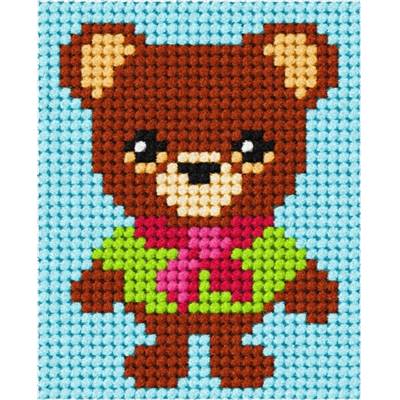 KIT DEMI POINT ENFANT 17 X 20,5 CM - OURSONNE ELEGANTE