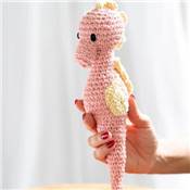 KIT AMIGURUMI HOOOKED - BUBBLES L'HIPPOCAMPE - APRICOT