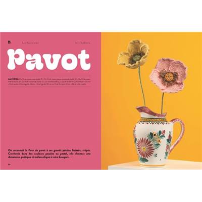 MON BOUQUET AU CROCHET - 25 FLEURS A REALISER ET A ASSOCIER