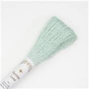 FIL SASHIKO LAME UNI - COL SL8 - VERT D'EAU - LOT 6 ECH. DE 40 M