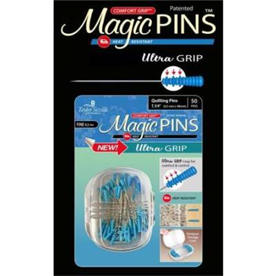 EPINGLES A QUILTER ANTIDERAPANTES "FINE" MAGIC PINS - BOITE DE 50 