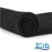 SUPER ABSORBANT LEGER ZORB® 3D BAMBOU LT - ANTIMICR. - 150CM - NOIR