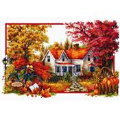 NO COUNT CROSS STITCH - L'ARRIVEE DE L'AUTOMNE