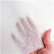 NON TISSE THERMOCOLLANT VOLUMINEUX 67G - 90CM - BLANC - TEXTICAP