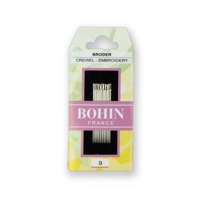 AIGUILLES A BRODER A41F N°9 - POCHETTE DE 15 AIG