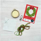 MINI KIT POINT DE CROIX - JOYEUX NOEL !