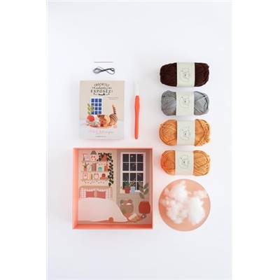 COFFRET CROCHETEZ ADOPTEZ EXPOSEZ ! MILO LE CHAT EUROPEEN